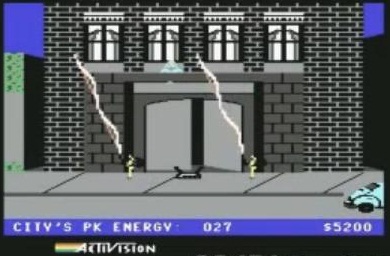  Ghostbusters schermata per Commodore 64